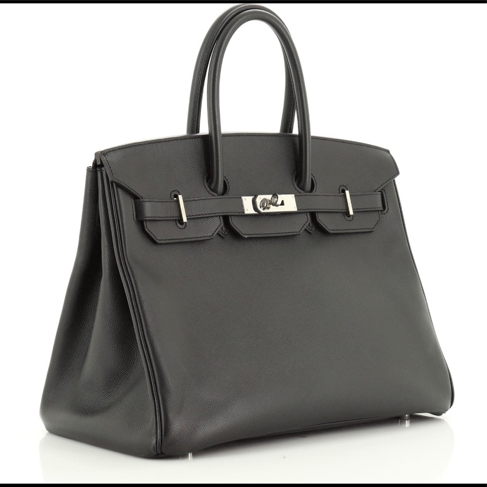 Hermes Birkin 35 Epsom Leather Black Palladium - Picture 2 of 16